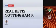 Betis Siviglia-Nottingham Forest 2-2: gol e highlights