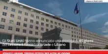 Israele e Libano prorogano il cessate il fuoco per 45 giorni
