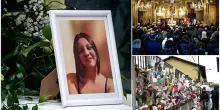 Zoe Trinchero, chiesa gremita per i funerali a Nizza Monferrato. FOTO