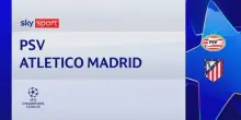 PSV-Atletico Madrid 2-3: il video dei gol