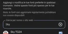 Google, come personalizzare la ricerca con le proprie fonti di notizie