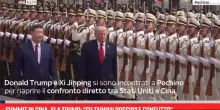 Summit di Pechino, Xi a Trump: 'Usa partner, non rivali'