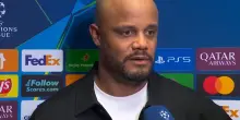 Kompany: 'Rigore? Non c'era. Una tortura stare sugli spalti'