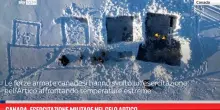 Canada, esercitazione militare nel gelo artico