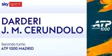 Darderi-Cerundolo: highlights Atp Madrid
