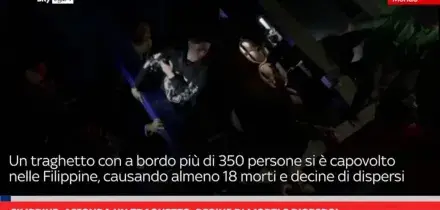 Filippine, affonda un traghetto: decine di morti e dispersi