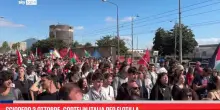 Sciopero generale, cortei in tutta Italia per Gaza