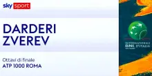 Darderi-Zverev: highlights Atp Roma