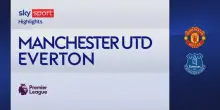 Manchester United-Everton 0-1: gol e highlights