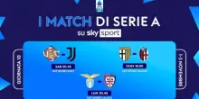 Il calendario della 10^ giornata di Serie A