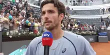 Musetti: 'Non sono al 100%, sto stringendo i denti'