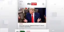 I titoli di Sky TG24 del 13 giugno, edizione delle 8