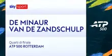 De Minaur-Van de Zandschulp: highlights Atp Rotterdam