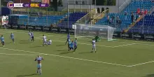 Lecco-Union Brescia, Crespi calcia un rigore alle stelle