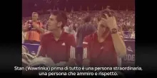 Da Djokovic ad Alcaraz: i colleghi celebrano Wawrinka