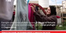 Espulsi dai campi, palestinesi sotto la minaccia dei razzi