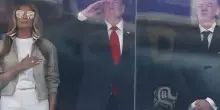 Trump al MetLife Stadium per la finale dei Mondiali. FOTO