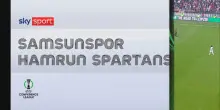 Samsunspor-Hamrun Spartans 3-0: gol e highlights