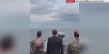 Francia, Macron assiste al test del missile M51.3