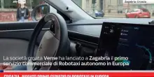 Croazia, avviato primo servizio di Robotaxi in Europa