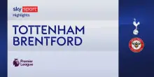 Tottenham-Brentford 2-0: gol e highlights