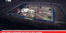 Papa Leone al Bernab&eacute;u tra fedeli e Real Madrid