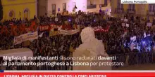 Lisbona, migliaia in piazza contro la crisi abitativa