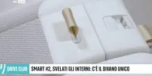Smart #2 concept, svelati gli interni: c'&egrave; divano unico