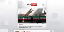 I titoli di Sky TG24 del 30 luglio: edizione delle 8