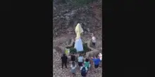 Atto vandalico a Medjugorje, deturpata statua della Madonna