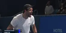 Berrettini batte Davidovich Fokina a Tokyo: il match point