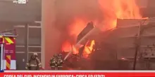 Corea del Sud, incendio in fabbrica: circa 50 feriti