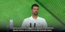 Djokovic: 'Io abituato a lottare. Ma non &egrave; stato abbastanza'