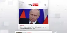 I titoli di Sky TG24 del 10 maggio, edizione delle 8
