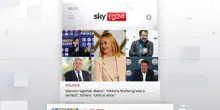 I titoli di Sky Tg24 del 25 novembre edizione delle 8