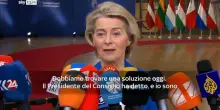 Von der Leyen: 'Troveremo soluzione per sostegno Kiev'
