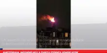 Amsterdam, incendio nella chiesa storica Vondelkerk
