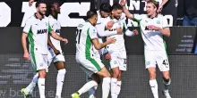 Berardi-show, il Sassuolo travolge l'Atalanta 3-0