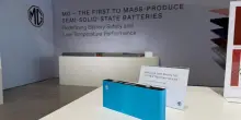 MG, batterie allo stato semi-solido in Europa entro il 2026