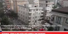 Istanbul, crolla palazzo: due morti e tre dispersi