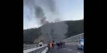 Assalto a portavalori in Calabria, le immagini