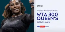 Il ritorno di Serena Williams LIVE su Sky Sport
