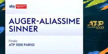 Sinner-Auger Aliassime: highlights Atp Parigi