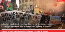 Zurigo, in migliaia in protesta contro meeting di Davos