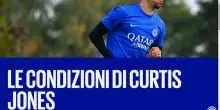 Inter, si ferma Curtis Jones: risentimento muscolare