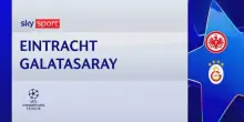Eintracht-Galatasaray 5-1: gol e highlights Champions