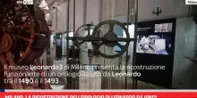 Milano, ricostruzione funzionante orologio di Leonardo