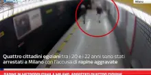 Rapine in metropolitana a Milano, arrestati quattro giovani