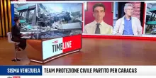Sky TG24, Timeline, il terremoto in Venezuela. L&rsquo;accordo USA &ndash; Iran. Il bilaterale Meloni Macron