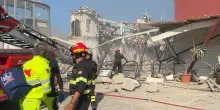 Esplosione a Messina, si scava alla ricerca dei dispersi. FOTO